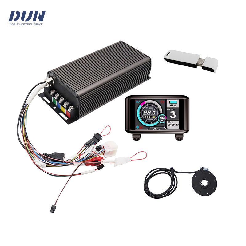 Sabvoton Svmc72150 Controller Kit - Sabvoton SVMC72150 APT V2コントローラー（UKC1ディスプレイ、PASキット付き）4000Wスポークモーター用