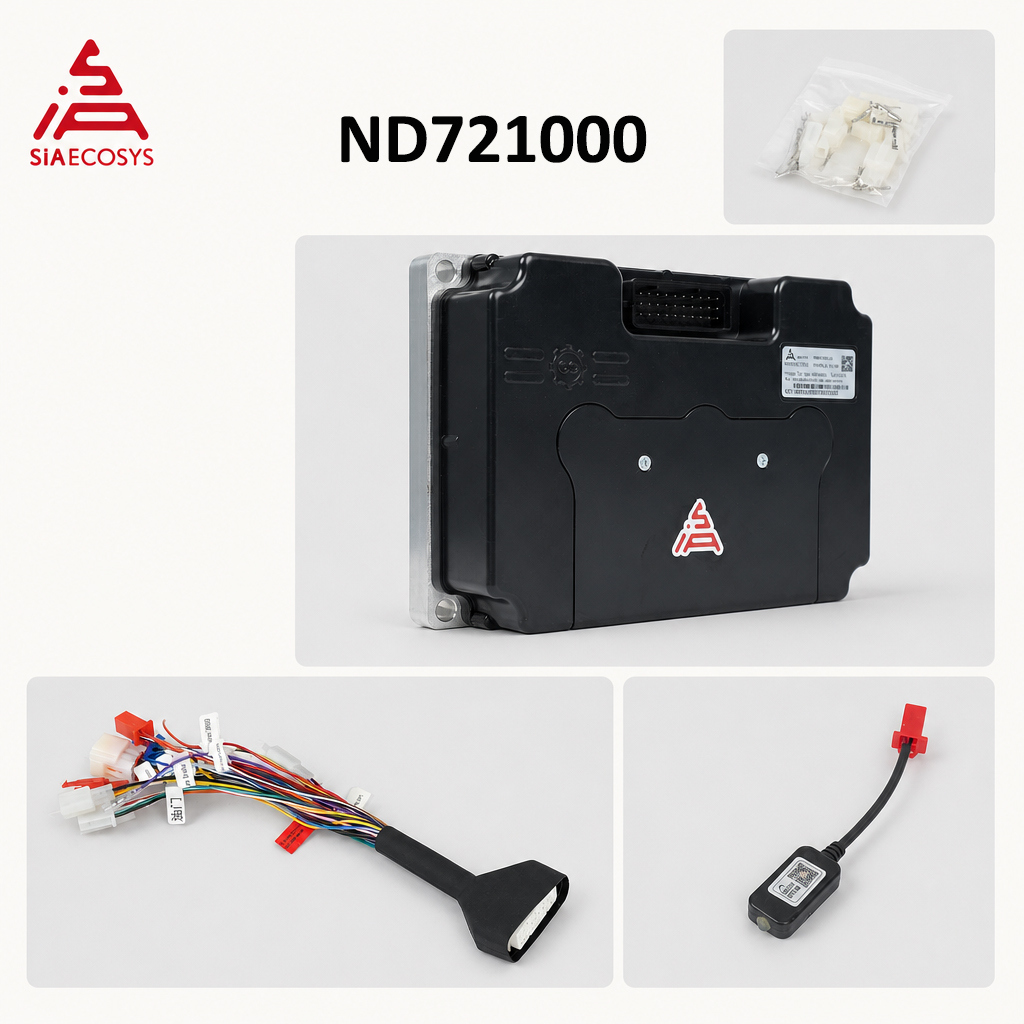 Fardriver Controller 72V 500A - FARDRIVER ND721000 72V 500A プログラマブル正弦波コントローラー、ウルトラビー電動バイク用コンバージョンアップグレードキット