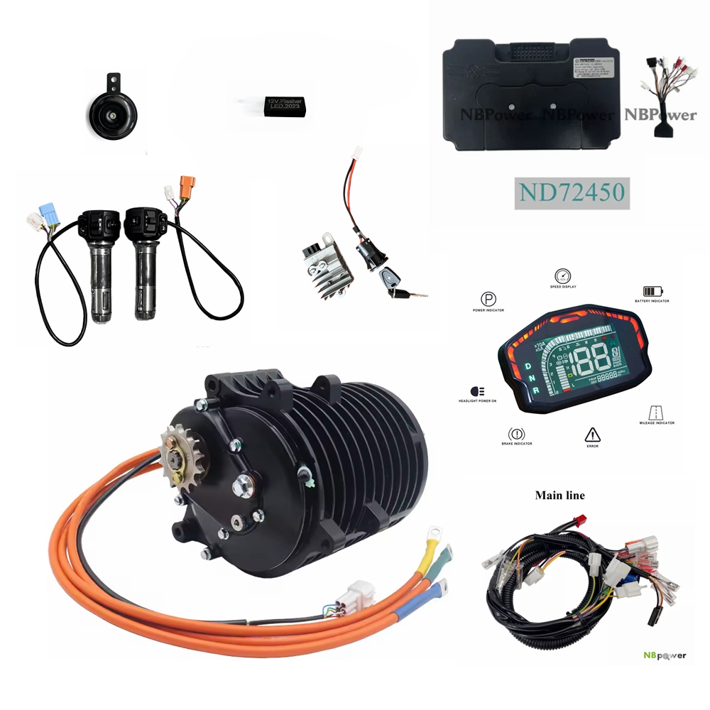 QS 138 3000W V3 70Hミッドドライブモーター - Mid Drive Motor Kit 72V 3000W のレビューと価格